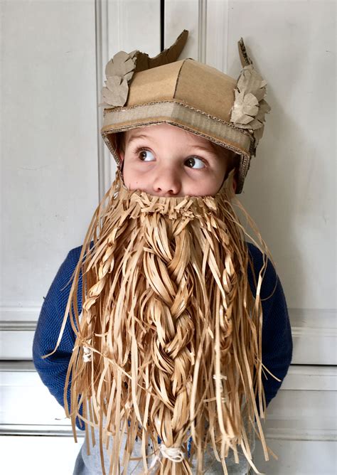 DIY cardboard Viking helmet with wings - Zygote Brown Designs | Diy ...