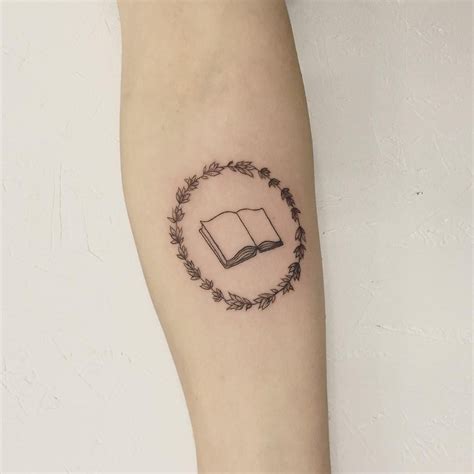 open book tattoo small - Kelsey Saucedo