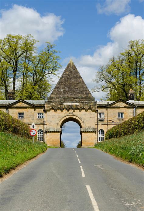 Entrance to Burghley House Photograph by Shanna Hyatt - Fine Art America