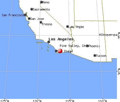 Pine Valley, California (CA 91962) profile: population, maps, real estate, averages, homes ...