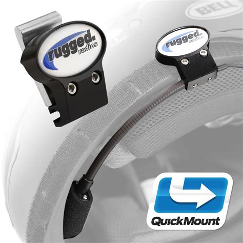 Rugged Radios Quick Install Helmet Kit Mount - UTV Guide