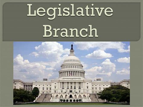 PPT - Legislative Branch PowerPoint Presentation, free download - ID:2706201