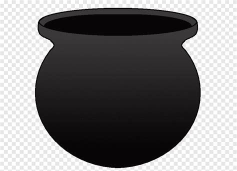 Black White Cookware, gold pot, white, black png | PNGEgg