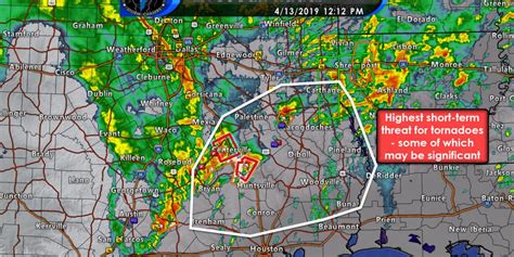 Significant Tornado Threat Underway in East Texas