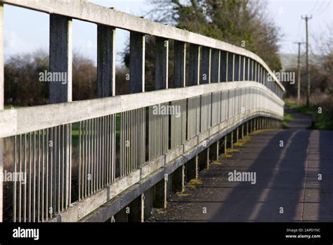 Wooden Footbridge Stock Photo - Alamy