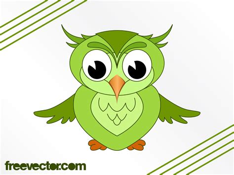 Green Cartoon Owl Images & Pictures - Becuo