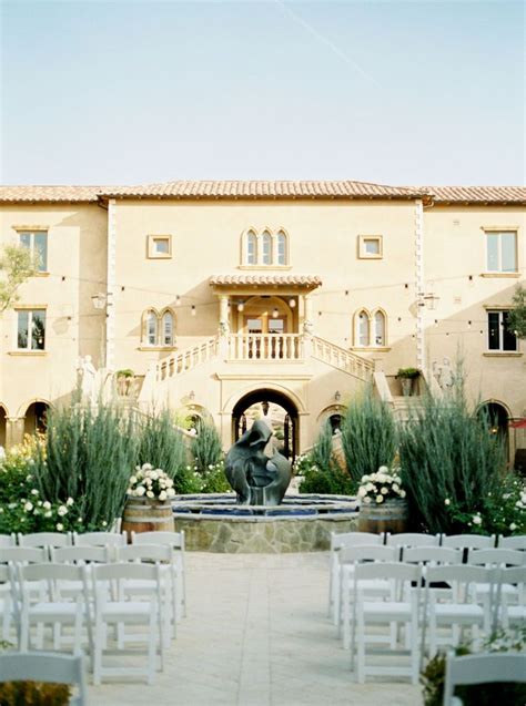 Wedding Ceremony at Allegretto Vineyard Resort | Paso Robles | Mansion ...