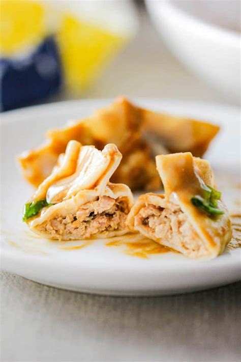 Pork Dumplings with Spicy Peanut Sauce | How To Feed A Loon