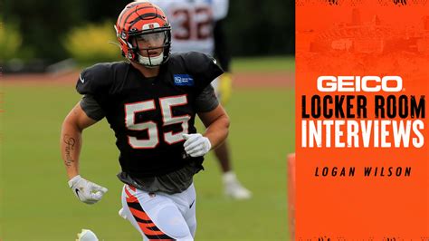 Logan Wilson Is Trying To Get Better Each Day | Bengals GEICO Locker Room