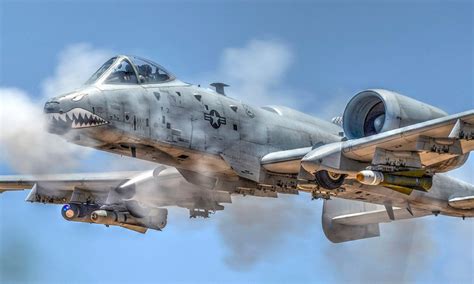 A-10 Ground Attack Aircraft In Action: Strafing Runs | AIIRSOURCE