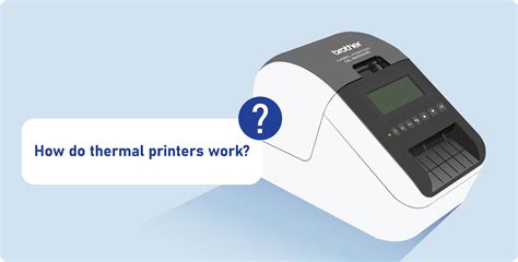 How Do Thermal Label Printers Work?