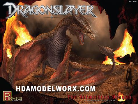 Dragonslayer The Vermithrax Dragon Model Kit 1/32th scale Model Kit by ...