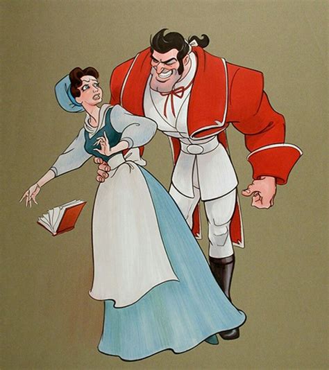 Disney Concept Art - Belle and Gaston | Disney princess fan art, Disney ...