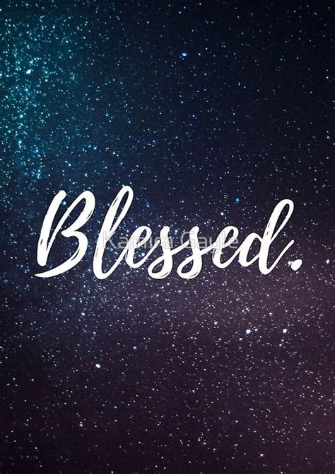 "Blessed" Spiral Notebook for Sale by Kamira Gayle | Blessed wallpaper, Inspirational quotes ...