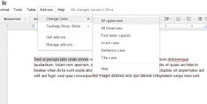How to easily change the case of text in Google Docs [Tip] | dotTech