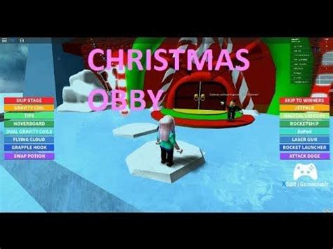 ROBLOX CHRISTMAS OBBYS | Roblox, Christmas, Youtube videos