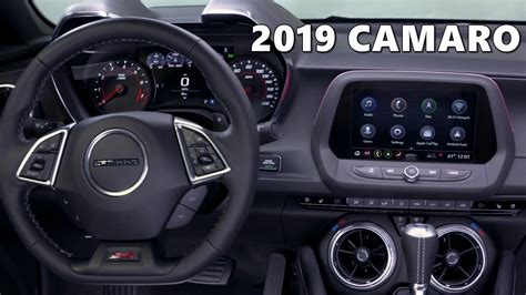 2019 Camaro Interior Highlights - YouTube