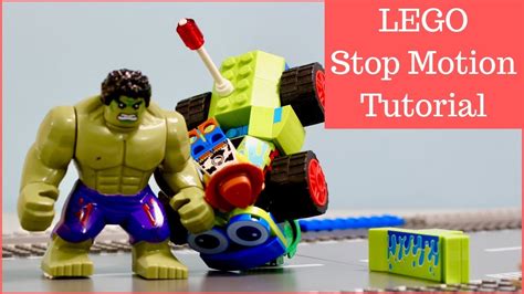 LEGO Stop Motion Tutorial for Beginners! Driving Technique - YouTube