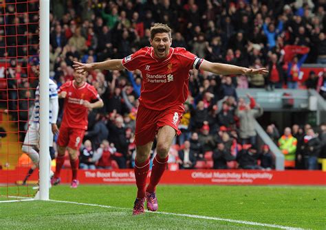 Steven Gerrard Celebrating Hd