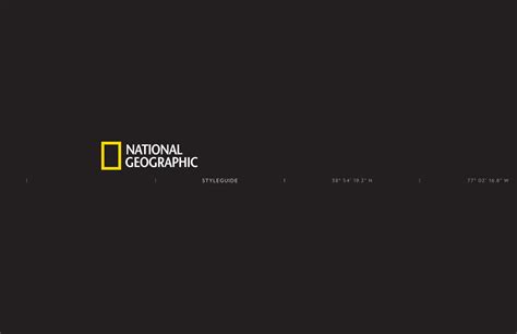 National Geographic | PDF document | Branding Style Guides