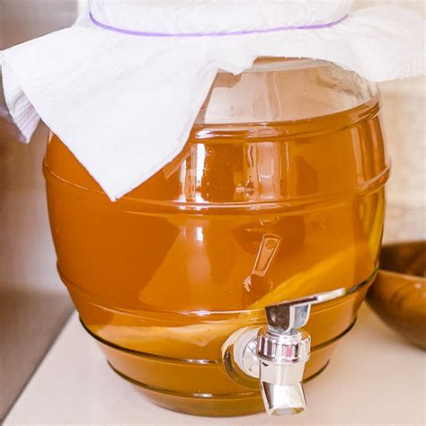 How to Make Kombucha Tea - iFoodReal.com