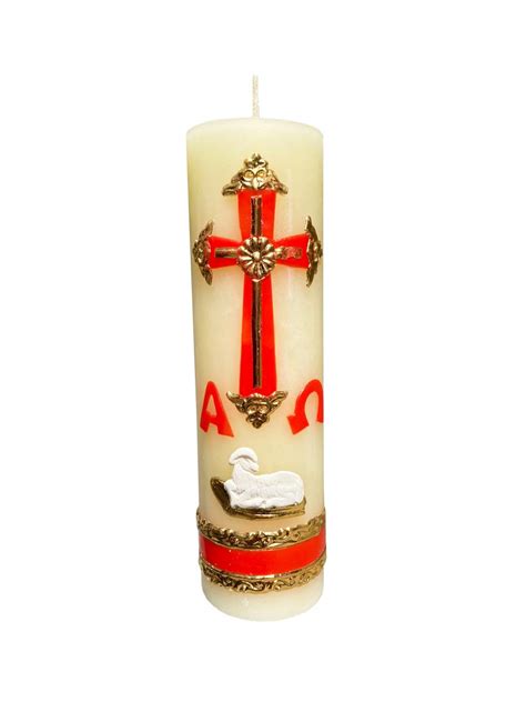 Buy Cirio Pascual Rojo Alpha Omega Candle for the Easter Celebration ...