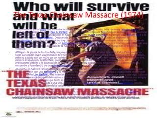 The Texas Chainsaw Massacre | PPT