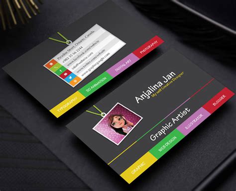 Free-Graphic-Artist-Business-Card-Template-Design - Graphic Google ...