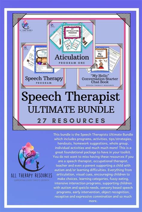 Speech therapy ultimate bundle over 27 resources and adding more all ...