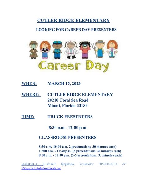 Career Day – Cutler Ridge Elementary