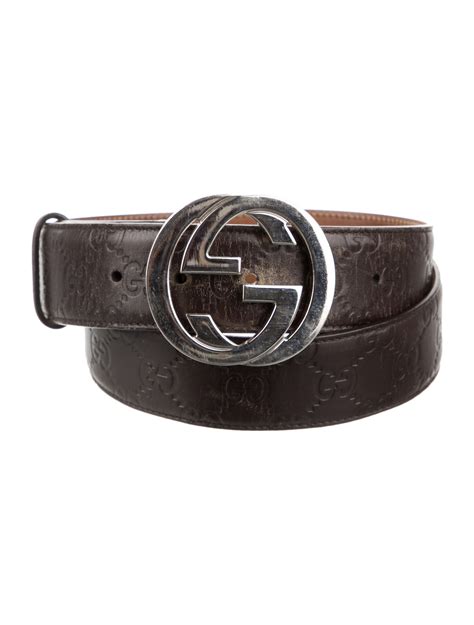 Gucci Leather Belt Kit - Brown Belts, Accessories - GUC1378392 | The RealReal