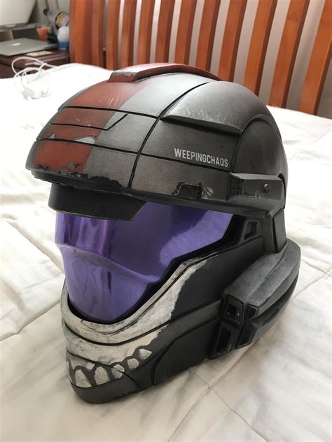 My new custom Halo 3: ODST Helmet by '@Johnsonarmsprops' on Instagram ...