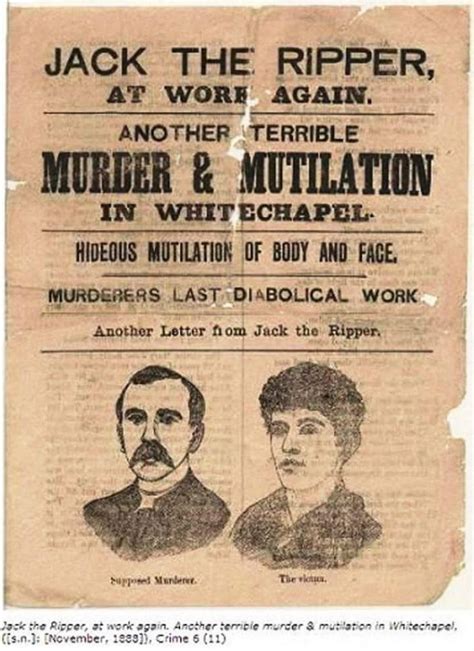 Jack the Ripper pamphlet, 1888 | Crime, True crime books, Jack