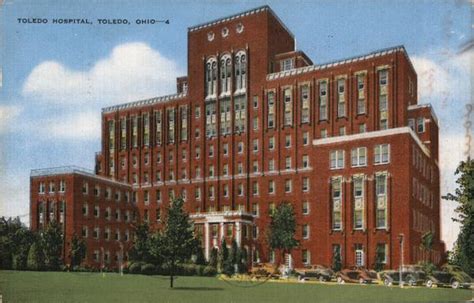 Toledo Hospital Ohio Postcard