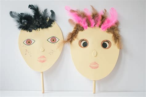 How To Make DIY Foam Masks For Kids