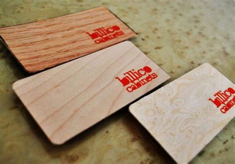 25 Astonishing Wood Business Cards from Most Talented Designers - Jayce-o-Yesta