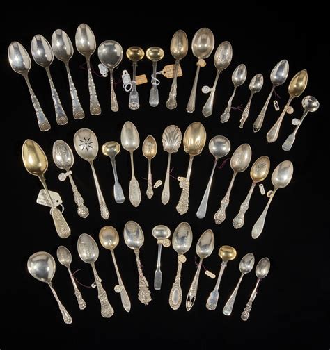 Assorted Sterling Silver Spoons | Witherell's Auction House