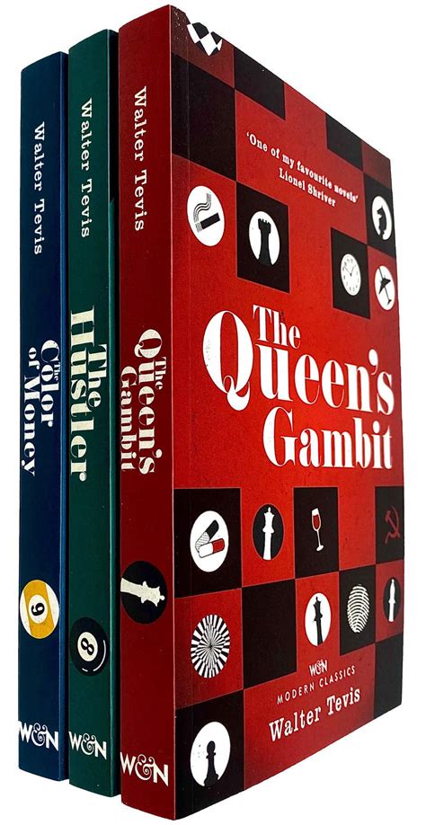 The Queen's Gambit Series 3 Books Collection Set by Walter Tevis ...