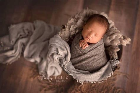 Baby Boy Newborn Photography Prop Wraps Gray Swaddling Wrap | Etsy ...