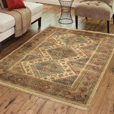 Better Homes and Gardens Fringed Diamonds Area Rug or Runner - Walmart ...