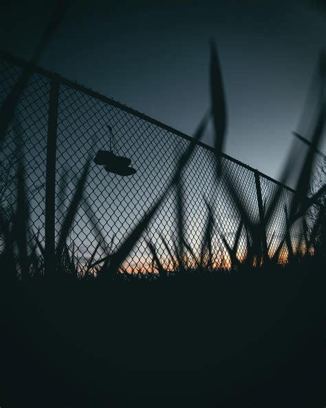 Photo of Chain-link Fence During Dawn · Free Stock Photo