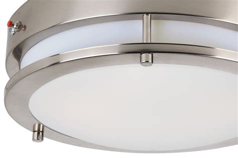 Maxim 55546 Nickel Linear 11"W Led Ceiling Light With Emergency Battery Backup | eBay