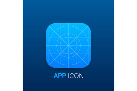 Blank Icon or Button of the App for Web Graphic by DG-Studio · Creative Fabrica