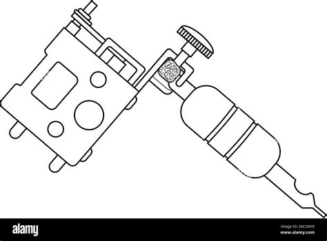 Details more than 80 tattoo gun drawing super hot - in.coedo.com.vn