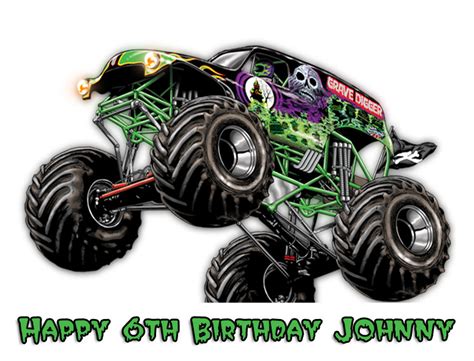 grave digger monster truck clip art 10 free Cliparts | Download images ...