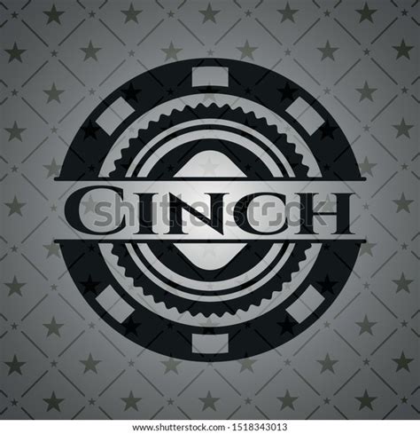 Cinch Realistic Black Emblem Vector Illustration Stock Vector (Royalty ...