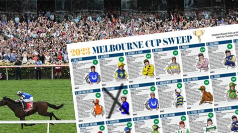 Download your 2023 Melbourne Cup sweep poster | The Advertiser