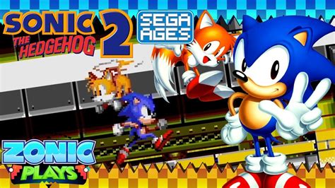 Sonic The Hedgehog 2 - SEGA AGES - Full Playthrough + Modes - YouTube