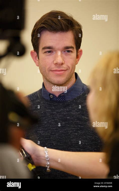 John Mulaney at a public appearance for OH, HELLO on BROADWAY Photo Op ...