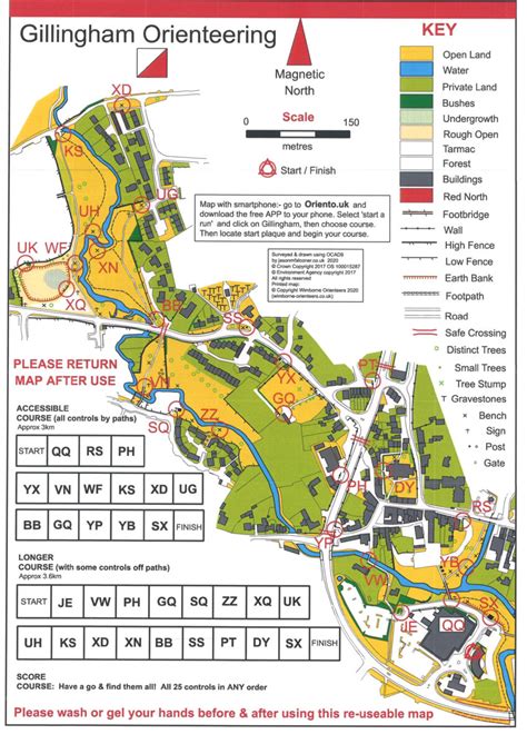 New orienteering course unveiled in Gillingham. - Gillingham Town Council